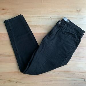 Topman Men Black Stretch Skinny Jeans Size 30